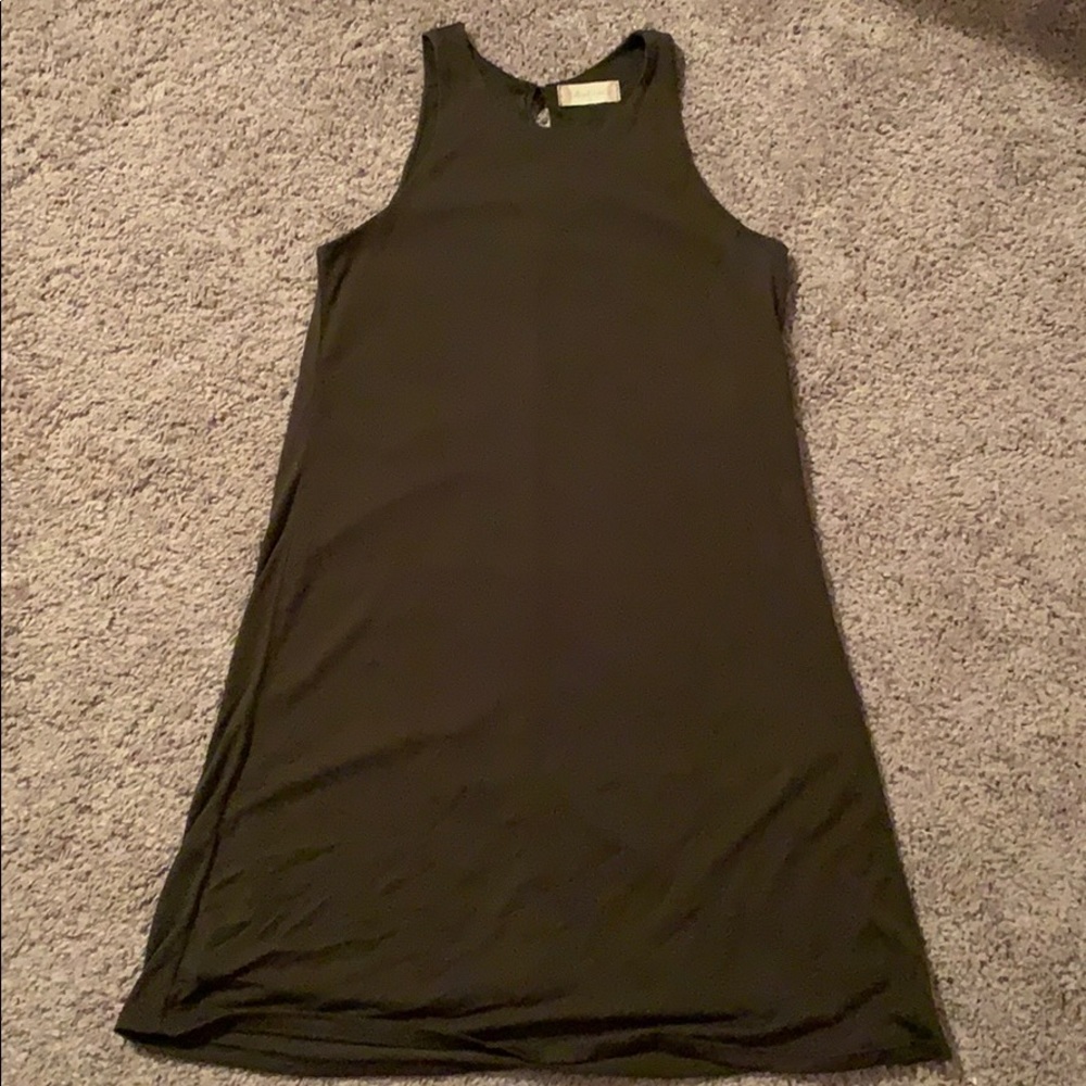 Altar’d State olive green cotton sleeveless dress